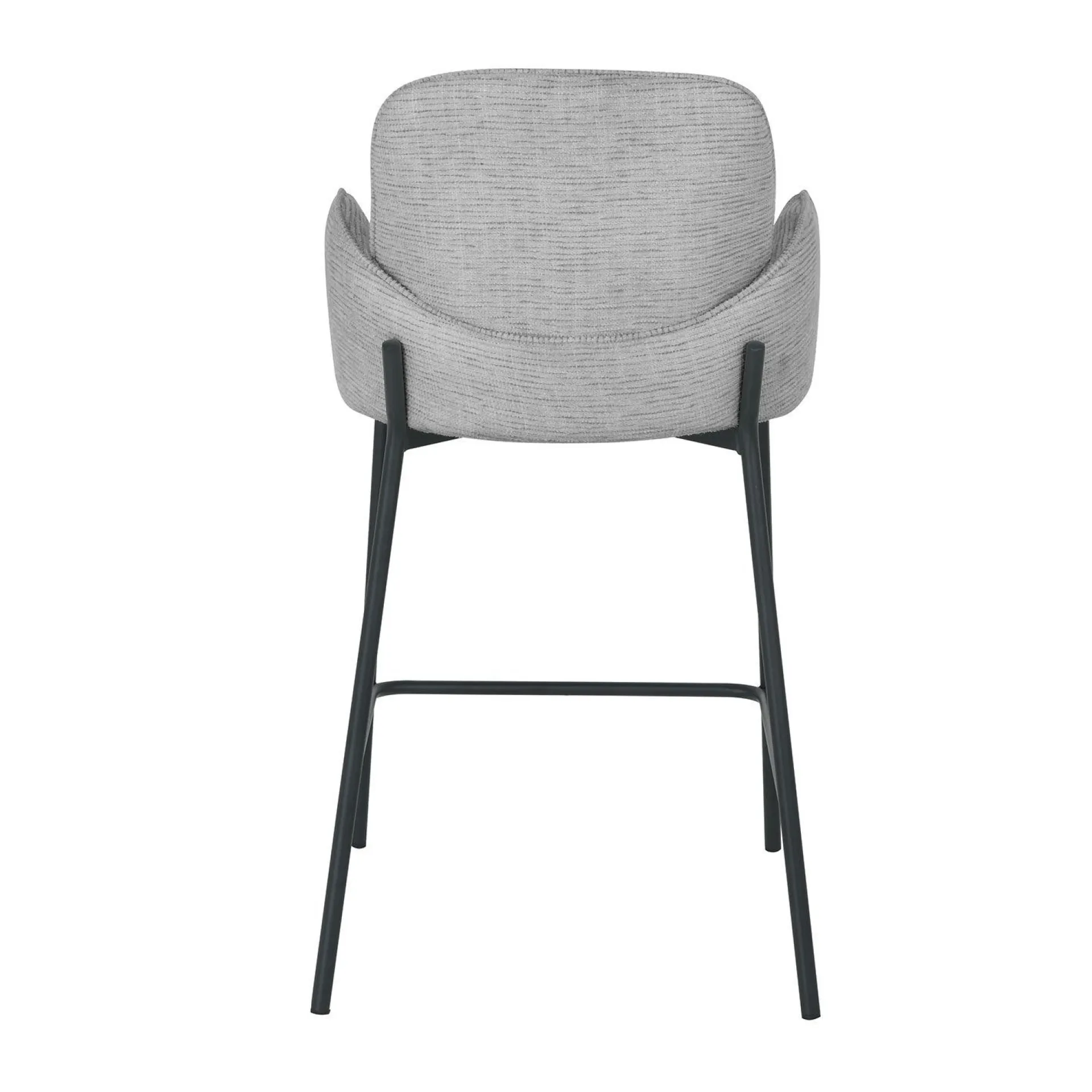 Barstoler-Barstol HOME4YOU Damen 158x40xh75 cm, Cappuccino lys grå