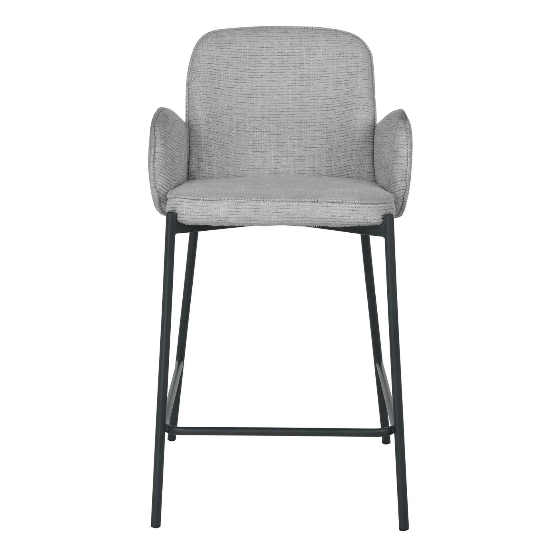 Barstoler-Barstol HOME4YOU Damen 158x40xh75 cm, Cappuccino lys grå