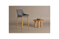 Venture Home Barstoler-Barstol Plaza 2-pack Natur/Mørkgrå Mørkegrå