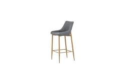 Venture Home Barstoler-Barstol Plaza 2-pack Natur/Mørkgrå Mørkegrå