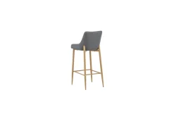 Venture Home Barstoler-Barstol Plaza 2-pack Natur/Mørkgrå Mørkegrå