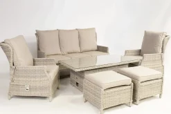 Veranda & Terrasse|Loungesett-Basel Hagegruppe Beige