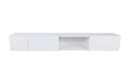 Tv-Benk & Mediabenk-Bawinkel TV-benk 180 cm Hvit