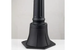 Stolpelykt & Portlykt-Bayview Elstead Lighting Utelampe Svart