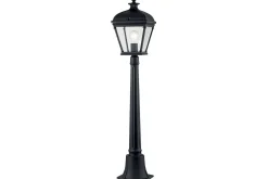 Stolpelykt & Portlykt-Bayview Elstead Lighting Utelampe Svart
