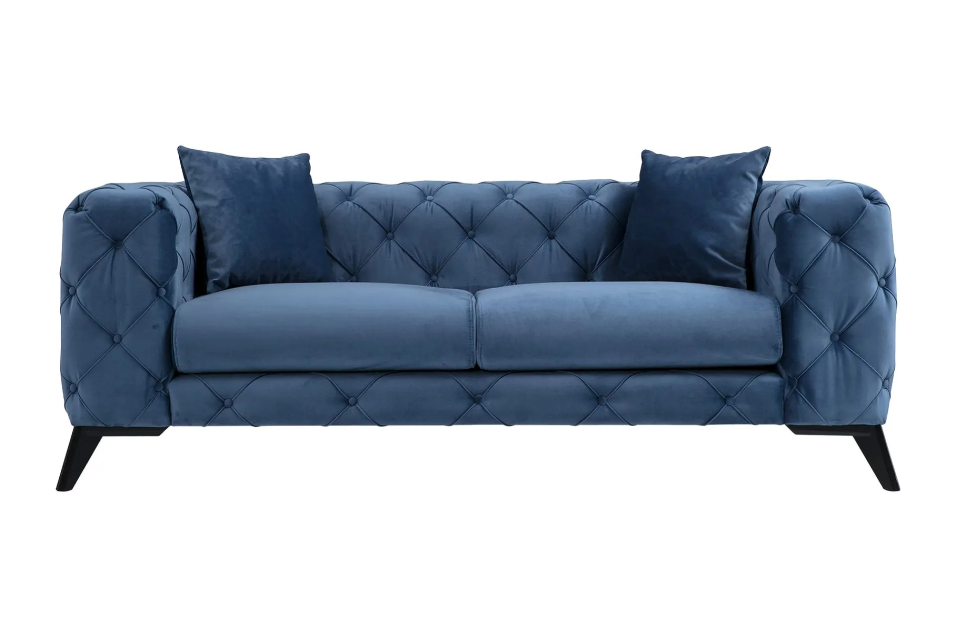 Manor House 2 Seter Sofa|Velour Sofa & Fløyel Sofa-Beachport 2-seters Sofa Blå