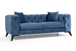 Manor House 2 Seter Sofa|Velour Sofa & Fløyel Sofa-Beachport 2-seters Sofa Blå