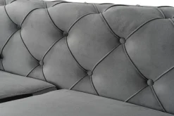 Manor House Sofa Med Sjeselong-Beachport 3-seters Sofa med Venstre Sjeselong Antracit