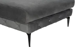 Manor House Sofa Med Sjeselong-Beachport 3-seters Sofa med Venstre Sjeselong Antracit