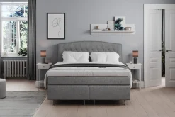 Kontinentalsenger|Komplett Sengepakke-Belda Sengepakke 160x200 Fast Grey