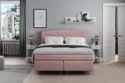 Drömvik Kontinentalsenger|Komplett Sengepakke-Belda Sengepakke 180x200 Medium Lyserød