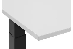 Kontorbord-Belluton Skrivebord 130 cm Elektriskt Justerbart Grey