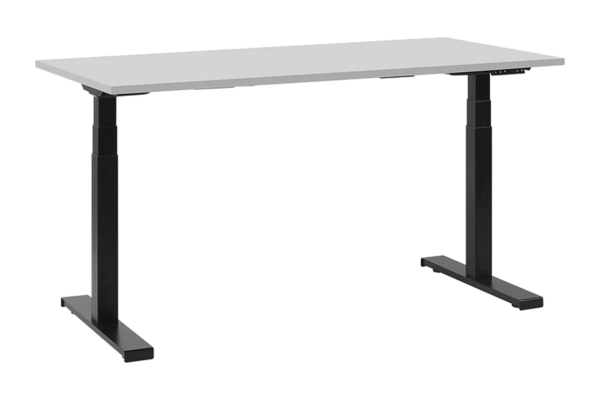 Kontorbord-Belluton Skrivebord 130 cm Elektriskt Justerbart Grey