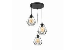 Kjøkkenlampe-Bendinni Pendellampe Rund Svart