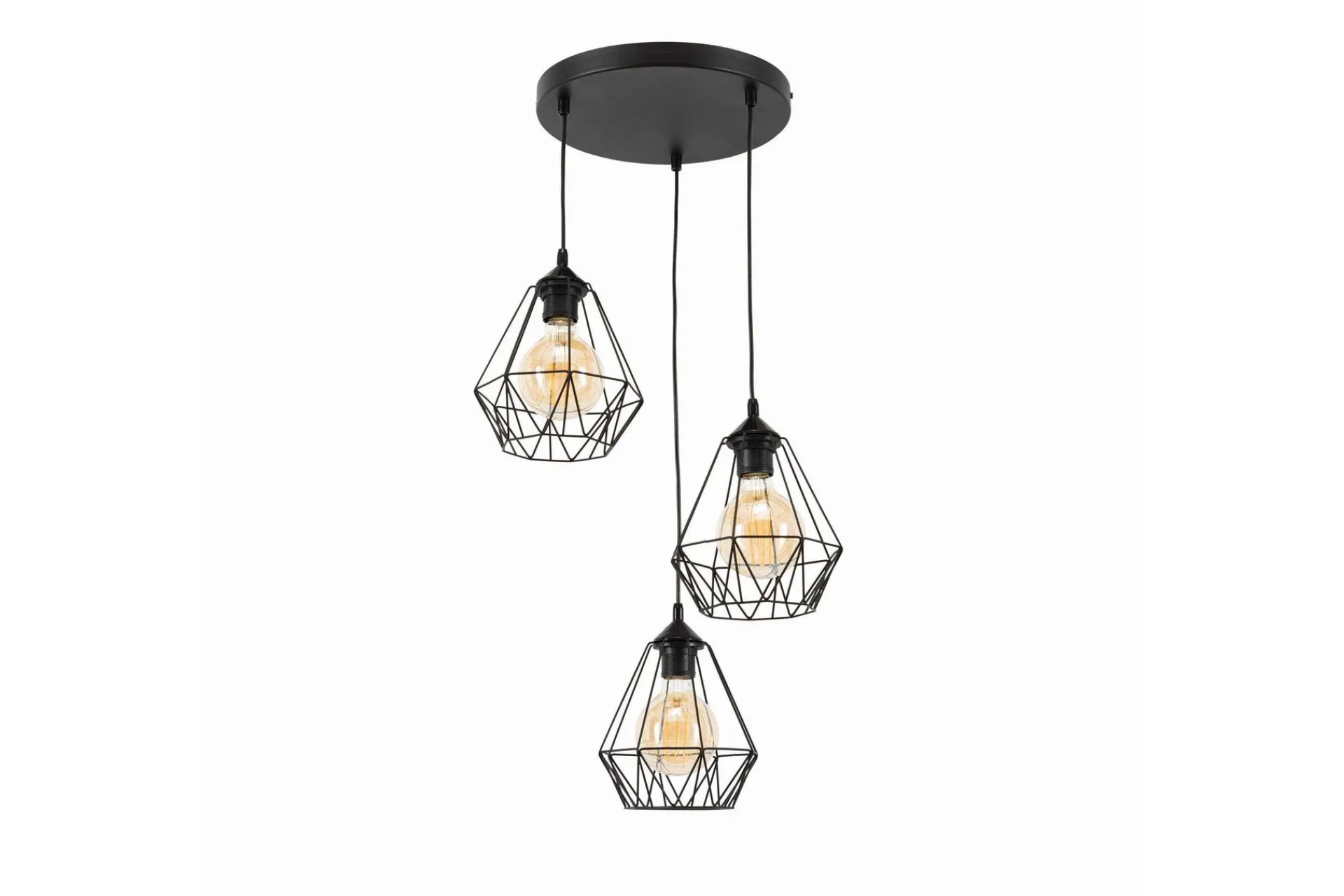 Kjøkkenlampe-Bendinni Pendellampe Rund Svart