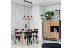 Kjøkkenlampe-Benigne Pendellampe Svart