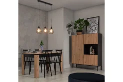 Kjøkkenlampe-Benigne Pendellampe Svart