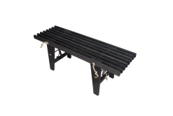 Hillerstorp Benker-Benke EcoFurn Ecobenk 120 cm Al Oljet Svart