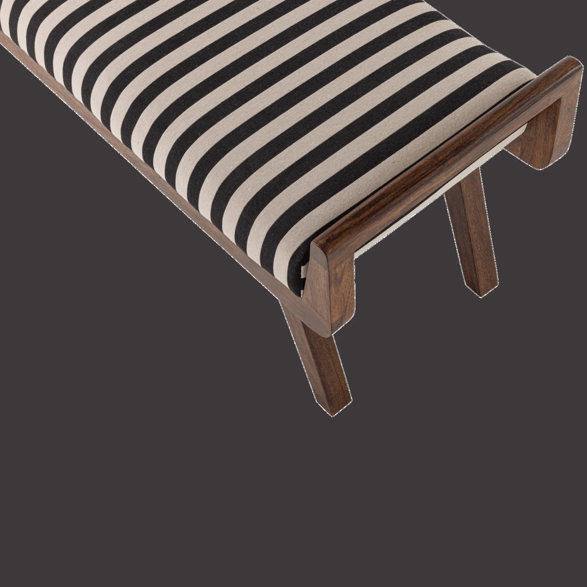 WOOOD Entrebenk|Benk-Benk Valo 157 cm svart/hvit