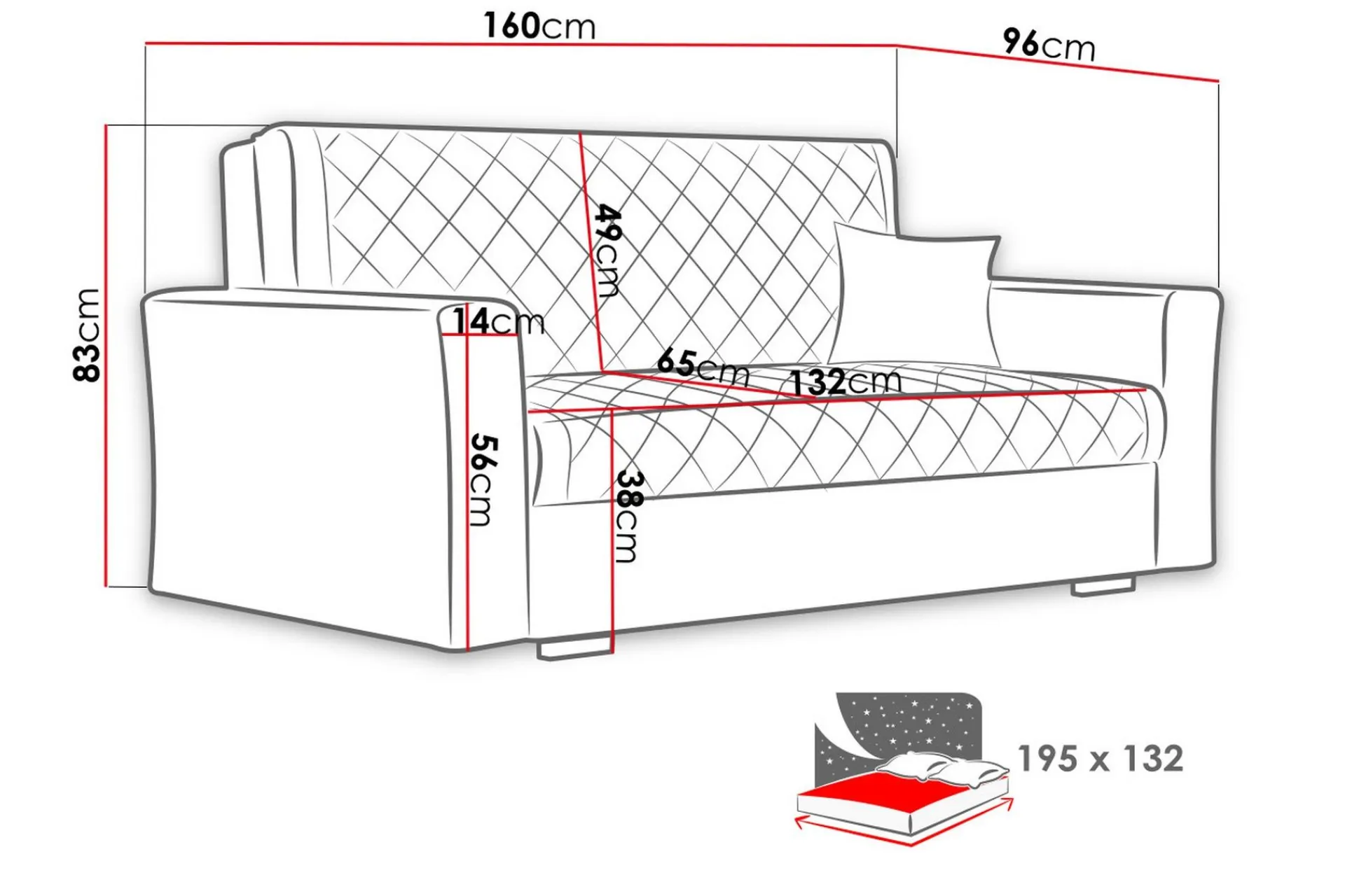 Sovesofaer-Bensbyn Sovesofa Clay 6
