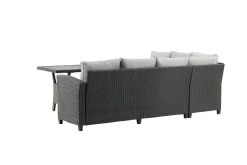 Venture Home Veranda & Terrasse|Loungesett-Bentwood Loungegruppe 5-seter Svart
