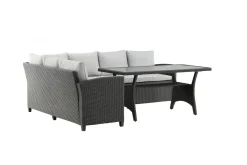 Venture Home Veranda & Terrasse|Loungesett-Bentwood Loungegruppe 5-seter Svart