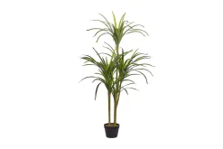 Kunstige Planter-Berden Kunstig potteplante 147 cm Dracaena anita Grønn