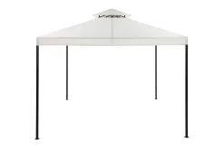 Comfort Garden Bermuda komplett paviljong inkl. tak og vegger 3x3 m –