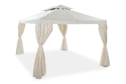 Comfort Garden Bermuda komplett paviljong inkl. tak og vegger 3x3 m –