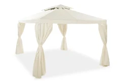 Comfort Garden Markiser|Paviljonger-Bermuda Vegger til Paviljong 3x4 m Beige/Hvit