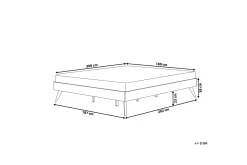 Berric Dobbeltseng 180|200 Cm