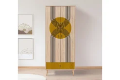 Garderober & Garderobesystem-Bertoaria Garderobe 80x190 cm Brun