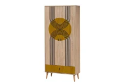 Garderober & Garderobesystem-Bertoaria Garderobe 80x190 cm Brun