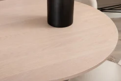Venture Home Biana Spisegruppe 110 cm Rund inkl. 4 Valera Cordfløyelstole
