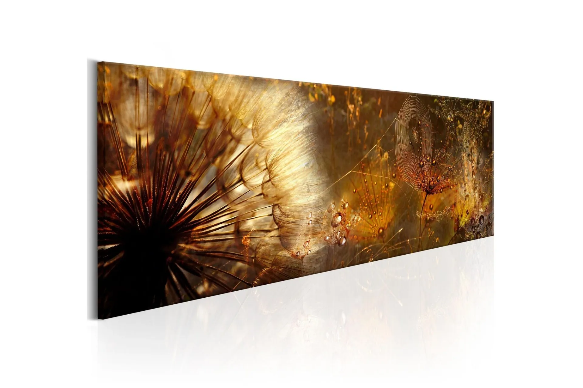Lerretsbilder|Lerretsbilder-Bilde Amber Morning 150x50 Brun,Flerfärgad