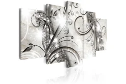 Lerretsbilder|Lerretsbilder-Bilde Diamond Twig 200x100 Hvit