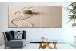 Lerretsbilder|Lerretsbilder-Bilde Zen Sand And Stone 225x90 Beige