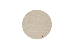 KM Home Moderne Tepper-Birka Ullteppe Rund 300 cm Lin