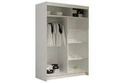Garderober & Garderobesystem-Biscayne Garderobeskap Med Speil 120x200 cm Beige