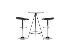 Venture Home Bistro Spisegruppe 60 cm Rund med 2 Jonna Stoler