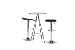Venture Home Bistro Spisegruppe 60 cm Rund med 2 Jonna Stoler