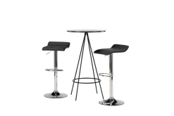 Venture Home Bistro Spisegruppe 60 cm Rund med 2 Jonna Stoler