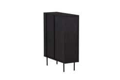 VIND Sideboard & Skjenker-Björkön Skjenk 80x30 cm Svart