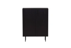 VIND Sideboard & Skjenker-Björkön Skjenk 80x30 cm Svart