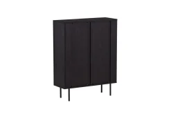 VIND Sideboard & Skjenker-Björkön Skjenk 80x30 cm Svart