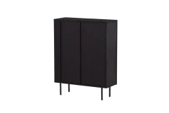 VIND Sideboard & Skjenker-Björkön Skjenk 80x30 cm Svart