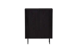 VIND Sideboard & Skjenker-Björkön Skjenk 80x30 cm Svart