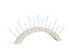 Venture Home Nattbordslampe|Bordlampe-Björnrike Adventsstake 30 cm Beige