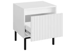 Avlastningsbord-Bjurholm Nattbord 45 cm Svart