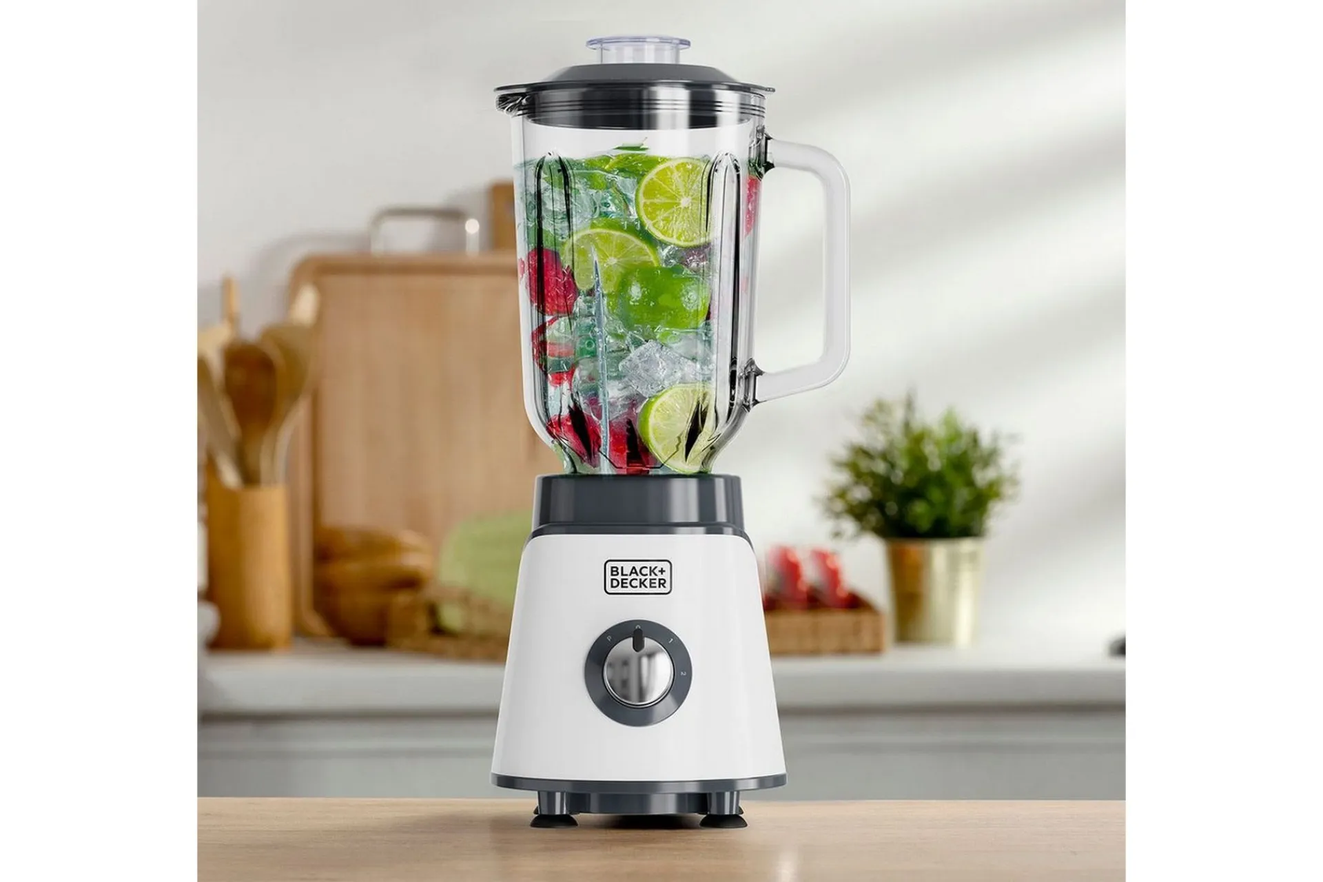 Black+Decker Produkter For Å Blande & Hakke|Kjøkkenutstyr-Blender 750W Hvit